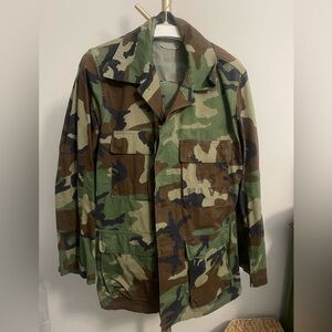 Vintage US Navy BDU - Woodland Camo